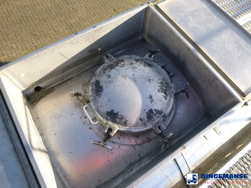 Reboque tanque Van Hool Chemical tank inox 30 m3 / 3 comp: foto 16
