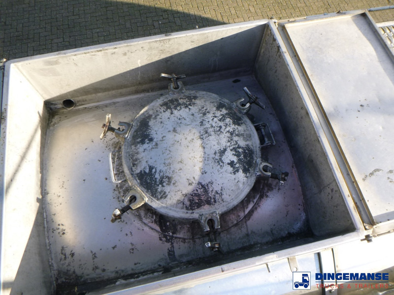 Reboque tanque Van Hool Chemical tank inox 30 m3 / 3 comp: foto 13