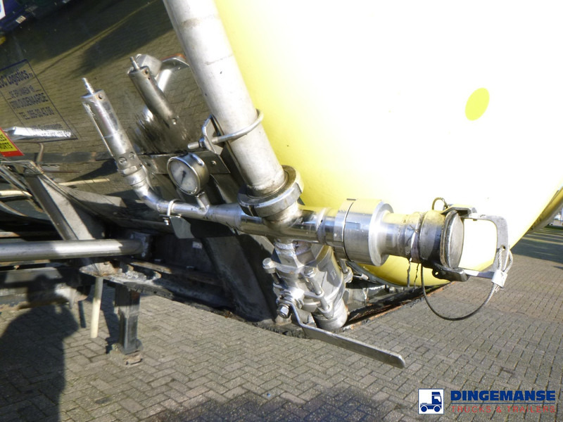 Reboque tanque Van Hool Chemical tank inox 30 m3 / 3 comp: foto 10