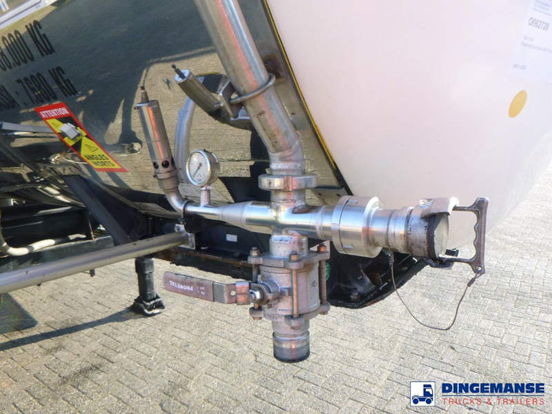 Semirreboque tanque Van Hool Chemical tank inox L4BH 30 m3 / 3 comp: foto 12