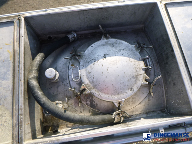 Semirreboque tanque Van Hool Chemical tank inox L4BH 30 m3 / 3 comp: foto 18