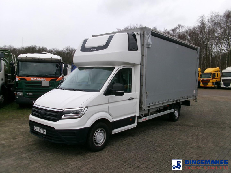 Volkswagen Crafter 4x2 curtain side van Euro 6 - Furgão de toldo: foto 1 Volkswagen Crafter 4x2 curtain side van Euro 6 - Furgão de toldo: foto 1