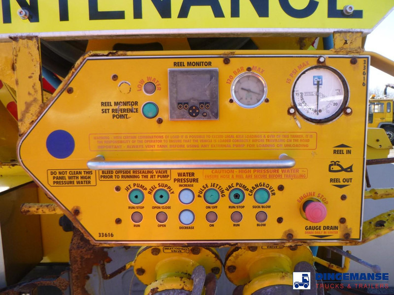 Caminhão limpa fossa Volvo FE 300 6X4 Whale vacuum tank 10.2 m3: foto 17