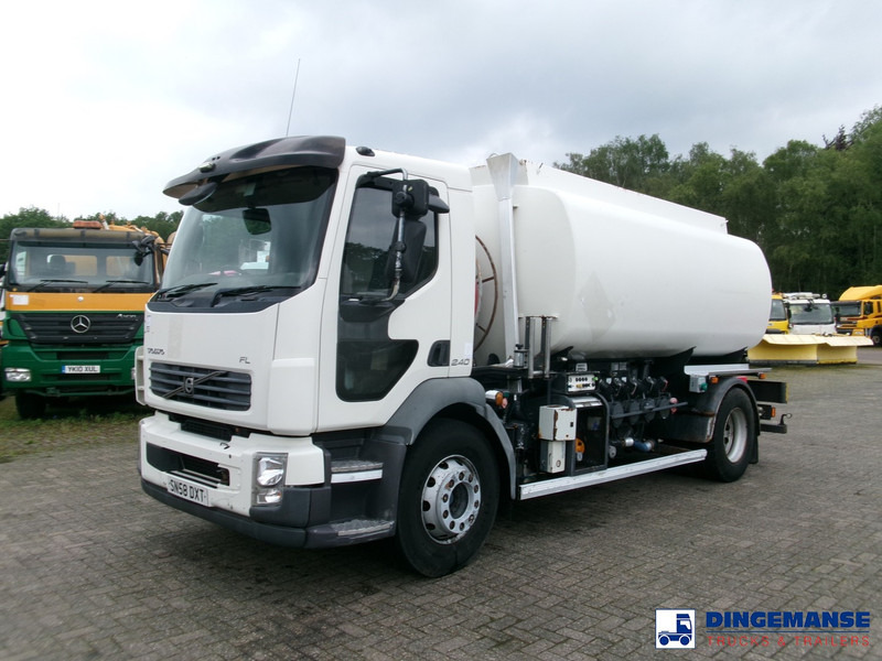 Volvo FL 240 4x2 RHD fuel tank 13 m3 / 4 comp - Caminhão tanque: foto 1 Volvo FL 240 4x2 RHD fuel tank 13 m3 / 4 comp - Caminhão tanque: foto 1