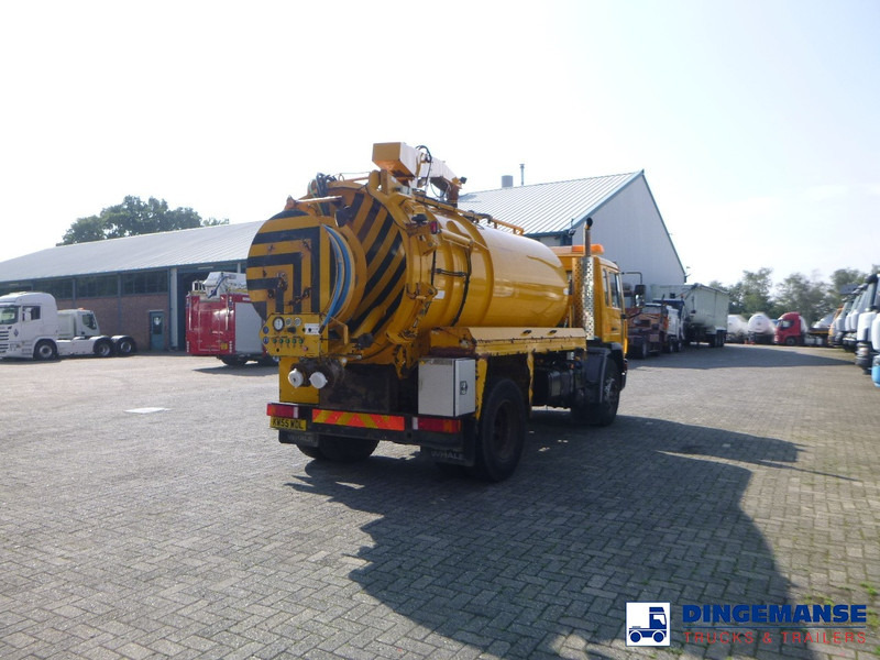 Caminhão limpa fossa Volvo FL6 4x2 RHD Whale vacuum tank 8 m3: foto 8