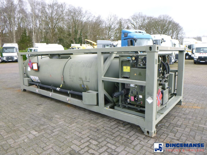 WEW (Westerwälder Eisenwerk) Fuel (kerosene, diesel) tank container 20 ft. inox 10 m3 / 1 comp + pump - Depósito de armazenamento: foto 2 WEW (Westerwälder Eisenwerk) Fuel (kerosene, diesel) tank container 20 ft. inox 10 m3 / 1 comp + pump - Depósito de armazenamento: foto 2