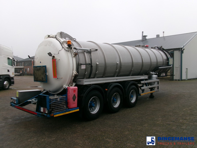 WHALE Vacuum tank inox 30 m3 / 1 comp + pump - Semirreboque tanque: foto 3 WHALE Vacuum tank inox 30 m3 / 1 comp + pump - Semirreboque tanque: foto 3