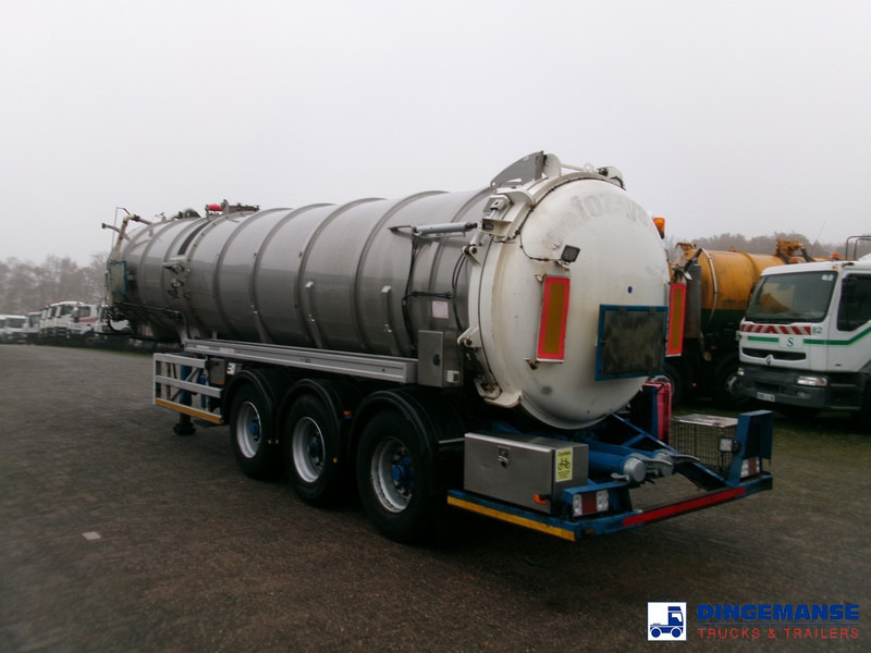 WHALE Vacuum tank inox 30 m3 / 1 comp + pump - Semirreboque tanque: foto 4 WHALE Vacuum tank inox 30 m3 / 1 comp + pump - Semirreboque tanque: foto 4