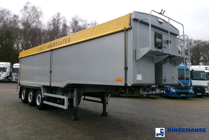 WILCOX Tipper trailer alu 52 m3 + tarpaulin - Semireboque basculante: foto 2 WILCOX Tipper trailer alu 52 m3 + tarpaulin - Semireboque basculante: foto 2
