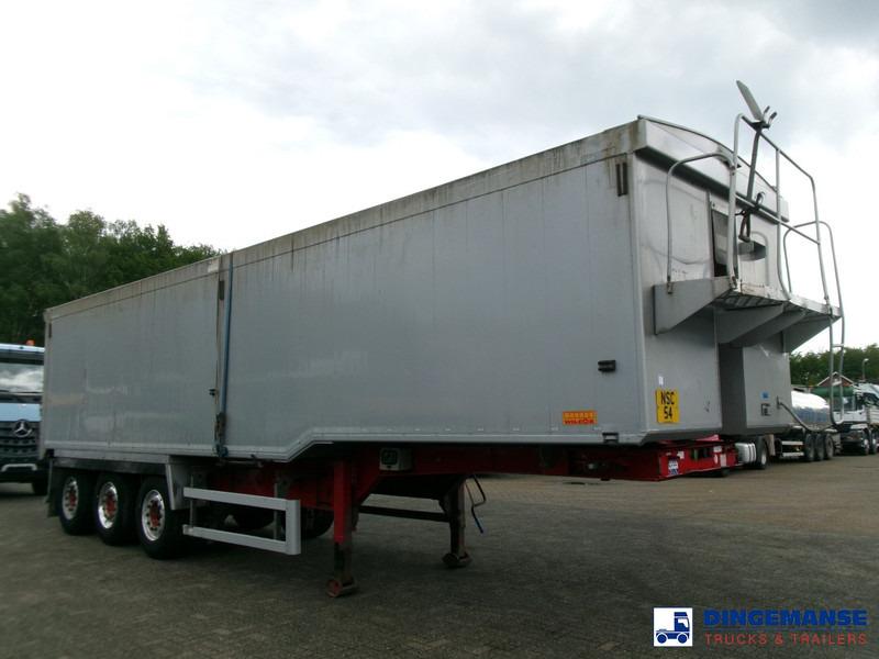 WILCOX Tipper trailer alu 52 m3 + tarpaulin - Semireboque basculante: foto 2 WILCOX Tipper trailer alu 52 m3 + tarpaulin - Semireboque basculante: foto 2