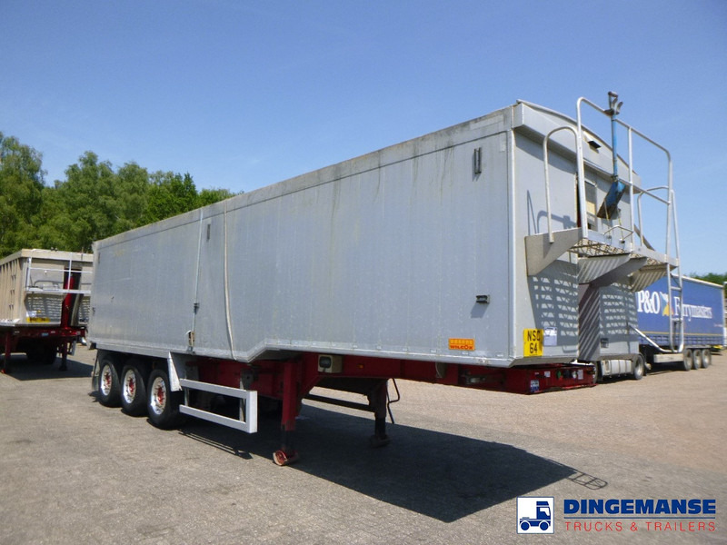 WILCOX Tipper trailer alu 55 m3 + tarpaulin - Semireboque basculante: foto 2 WILCOX Tipper trailer alu 55 m3 + tarpaulin - Semireboque basculante: foto 2