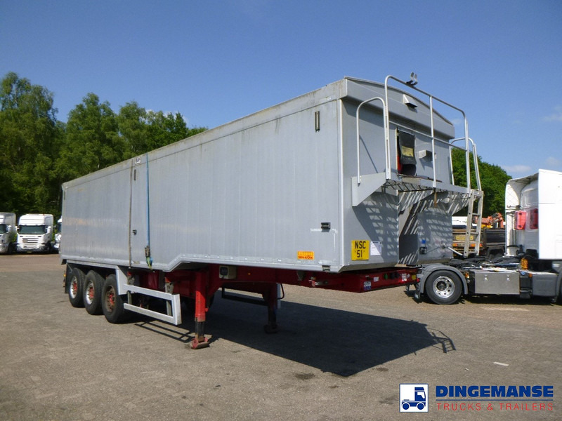 WILCOX Tipper trailer alu 55 m3 + tarpaulin - Semireboque basculante: foto 2 WILCOX Tipper trailer alu 55 m3 + tarpaulin - Semireboque basculante: foto 2