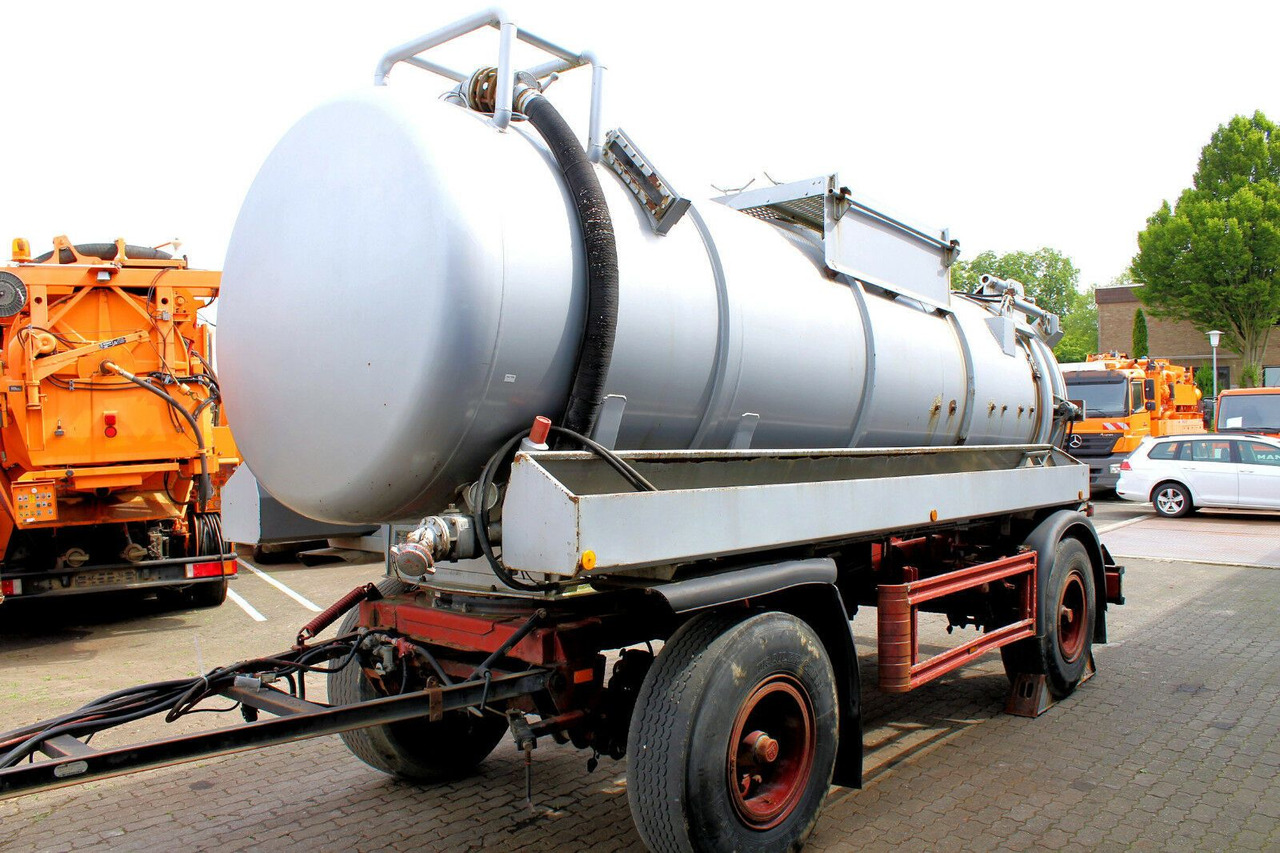 2-Achs Haller 12m³ Saug u. Druck Anhänger Ex-ADR - Reboque tanque: foto 2 2-Achs Haller 12m³ Saug u. Druck Anhänger Ex-ADR - Reboque tanque: foto 2