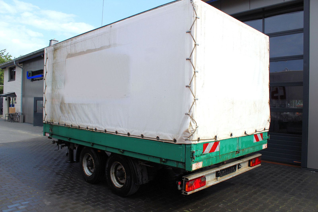 2-Achs Meindl Tandem Pritsche/Plane/Spriegel - Reboque de lona: foto 1 2-Achs Meindl Tandem Pritsche/Plane/Spriegel - Reboque de lona: foto 1
