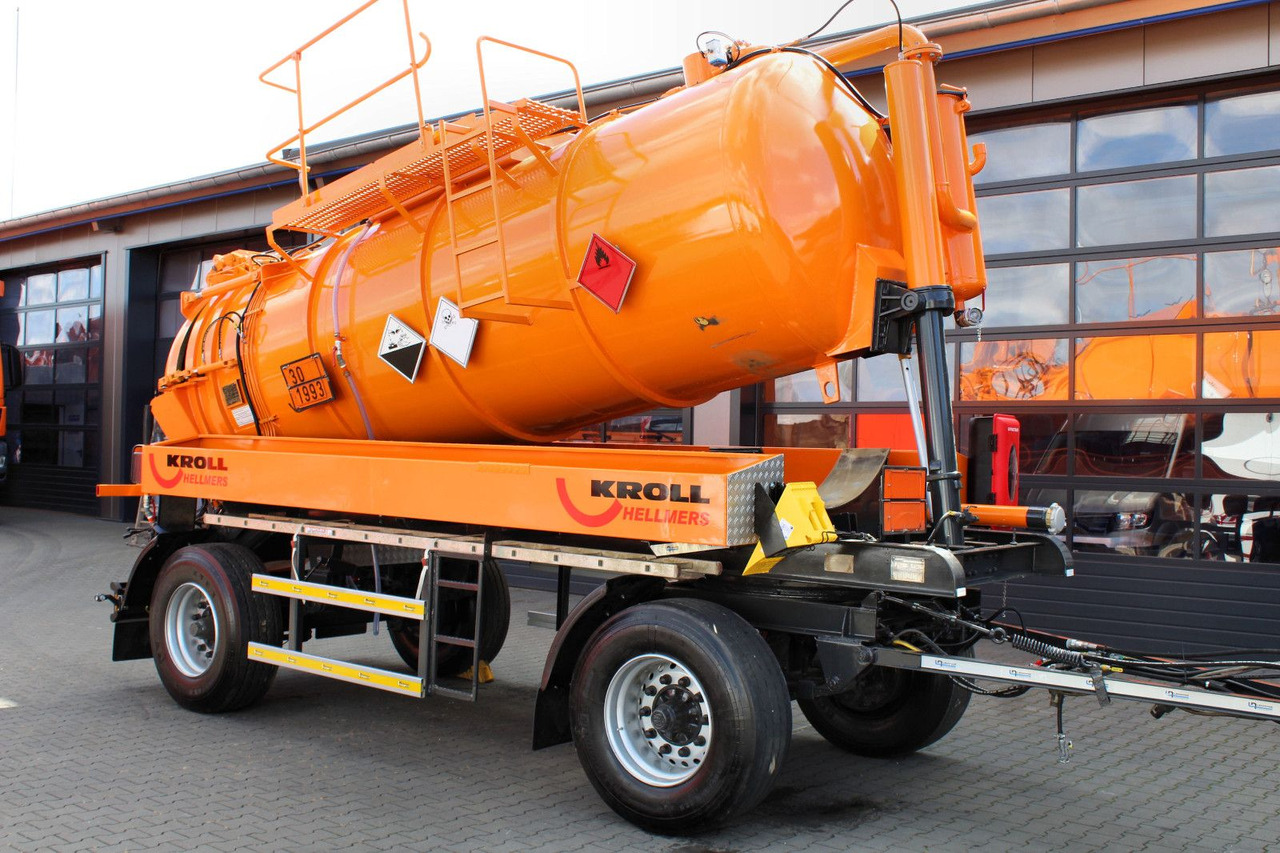 Kutschke 10m³ Kipper Saug u.Druck INOX +ADR/GGVS - Reboque tanque: foto 5 Kutschke 10m³ Kipper Saug u.Druck INOX +ADR/GGVS - Reboque tanque: foto 5