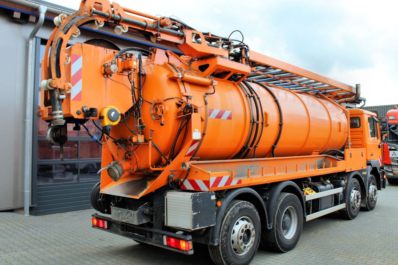 MAN FE 32.410 A 8x2 Assmann 17m³ Saug u.Druck INOX - Caminhão limpa fossa: foto 4 MAN FE 32.410 A 8x2 Assmann 17m³ Saug u.Druck INOX - Caminhão limpa fossa: foto 4