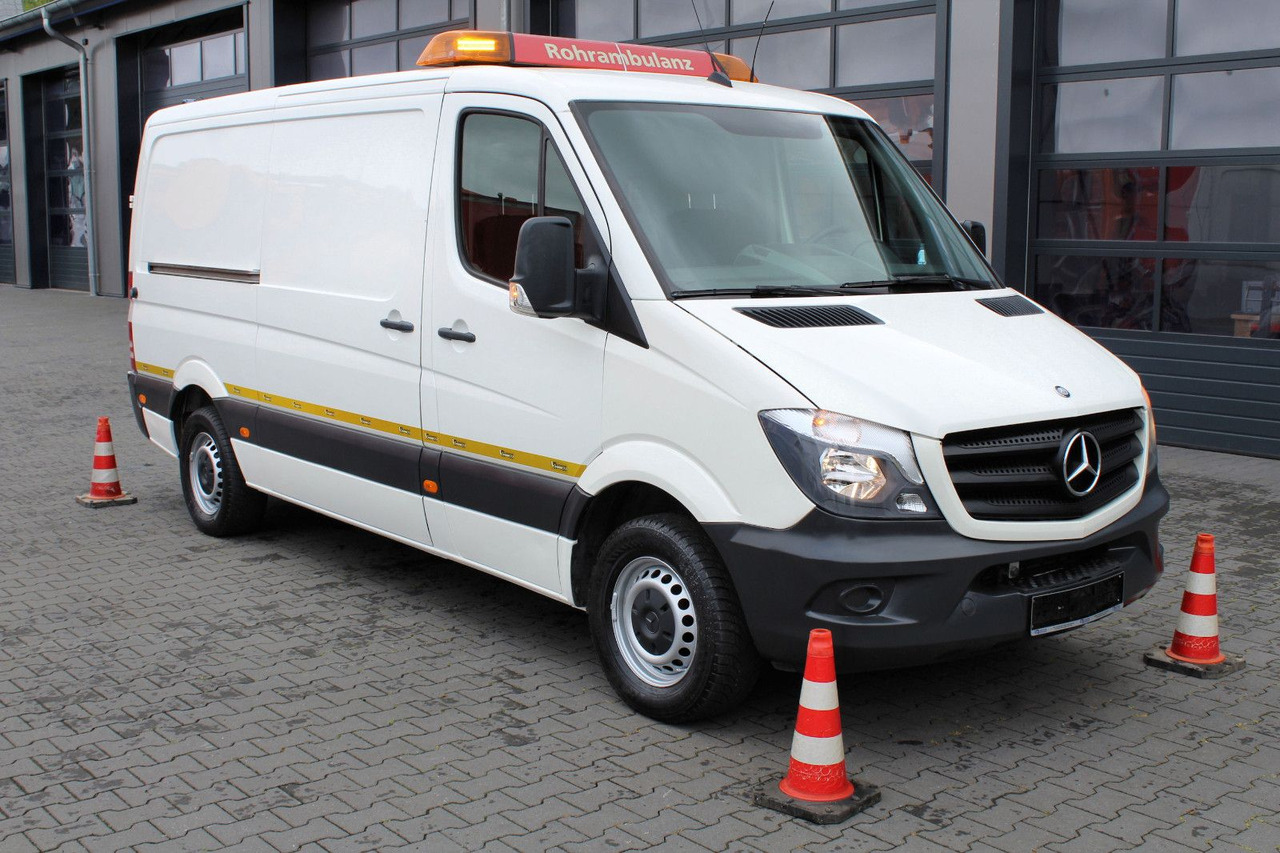 Mercedes-Benz Sprinter 316 CDI + Leistikow 1m³ HD-Spüler 3,5t - Caminhão limpa fossa: foto 1 Mercedes-Benz Sprinter 316 CDI + Leistikow 1m³ HD-Spüler 3,5t - Caminhão limpa fossa: foto 1