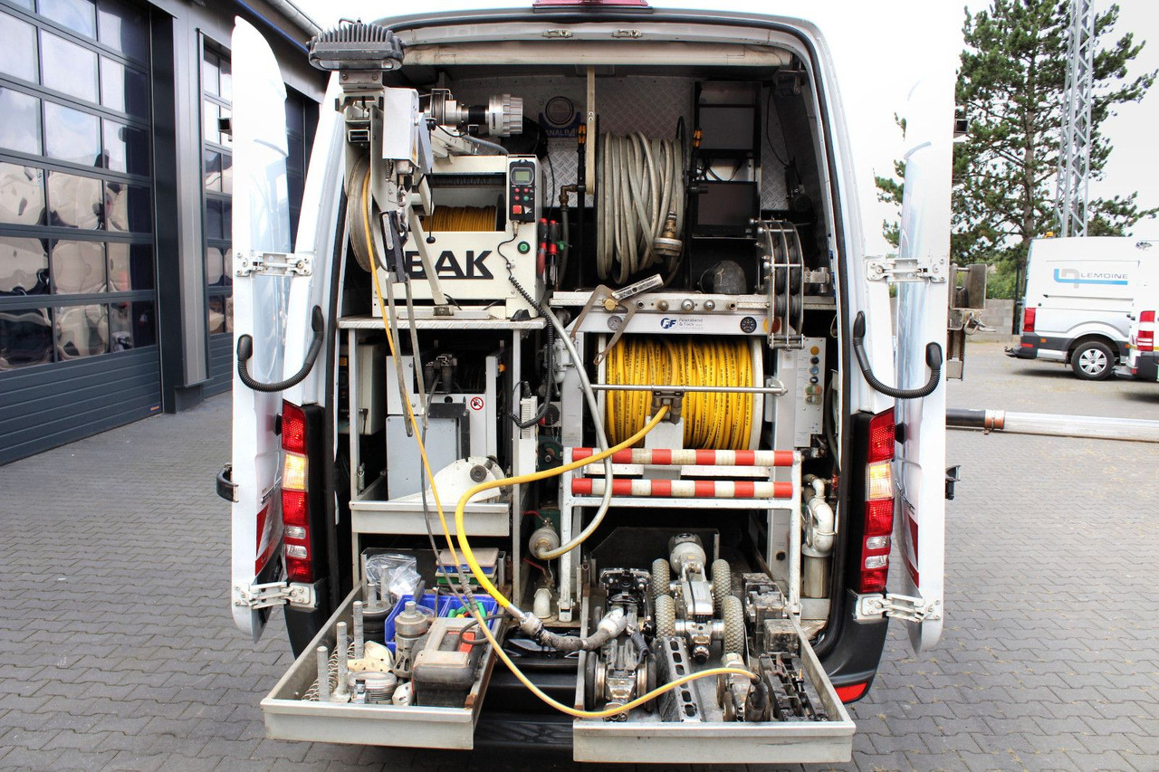 Mercedes-Benz Sprinter 516 CDI IBAK Kanal-TV+1m³ HD-Spüler +3D - Caminhão limpa fossa: foto 1 Mercedes-Benz Sprinter 516 CDI IBAK Kanal-TV+1m³ HD-Spüler +3D - Caminhão limpa fossa: foto 1