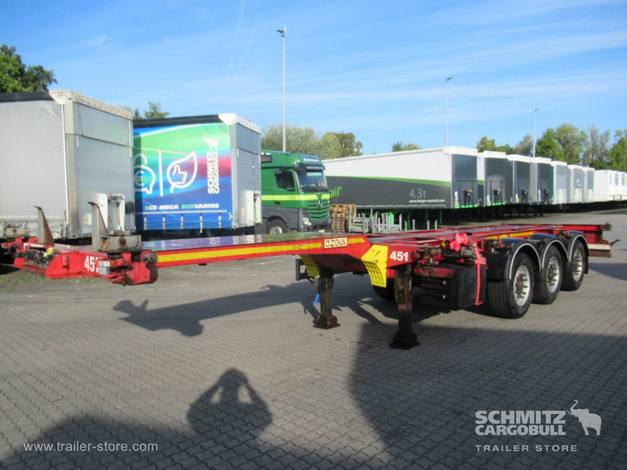 Auflieger Containerfahrgestell Standard - Semireboque transportador de contêineres/ Caixa móvel: foto 4 Auflieger Containerfahrgestell Standard - Semireboque transportador de contêineres/ Caixa móvel: foto 4