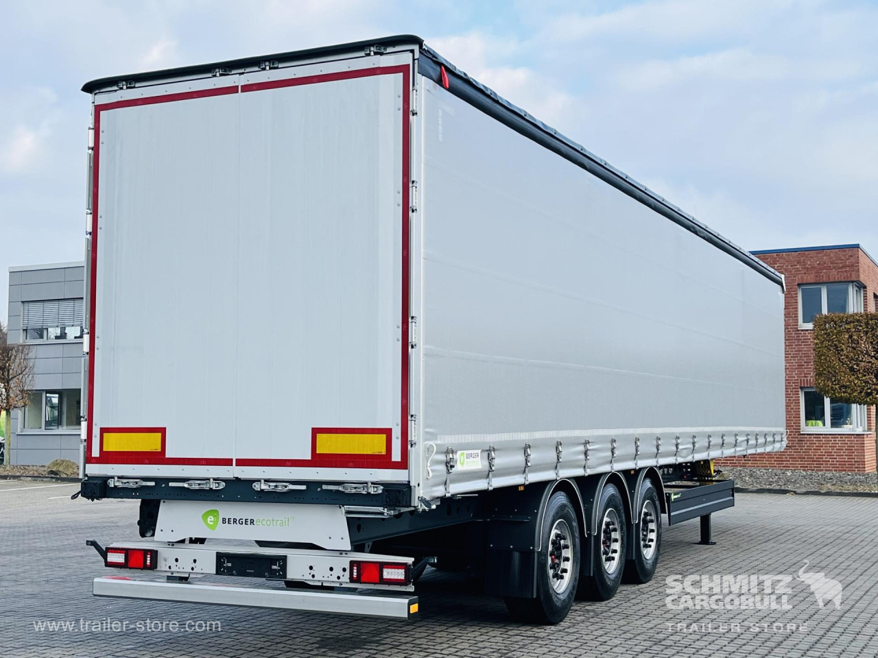 BERGER Auflieger Curtainsider Coil - Semi-reboque de lona: foto 1 BERGER Auflieger Curtainsider Coil - Semi-reboque de lona: foto 1