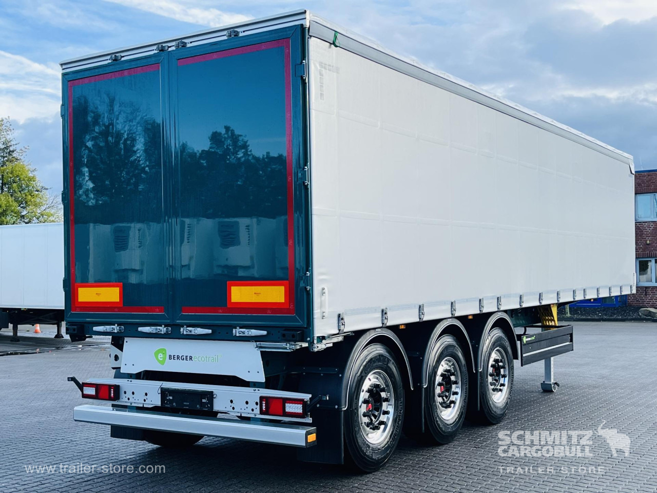 BERGER Auflieger Curtainsider Coil - Semi-reboque de lona: foto 1 BERGER Auflieger Curtainsider Coil - Semi-reboque de lona: foto 1
