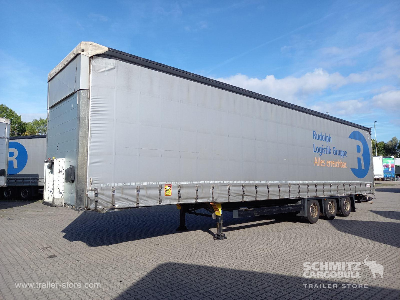 SCHMITZ Auflieger Curtainsider Mega - Semi-reboque de lona: foto 1 SCHMITZ Auflieger Curtainsider Mega - Semi-reboque de lona: foto 1