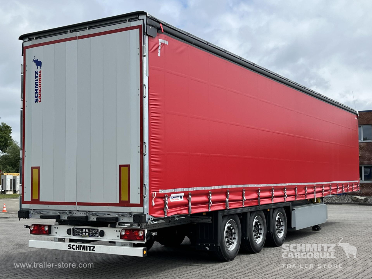 SCHMITZ Auflieger Curtainsider Mega - Semi-reboque de lona: foto 3 SCHMITZ Auflieger Curtainsider Mega - Semi-reboque de lona: foto 3