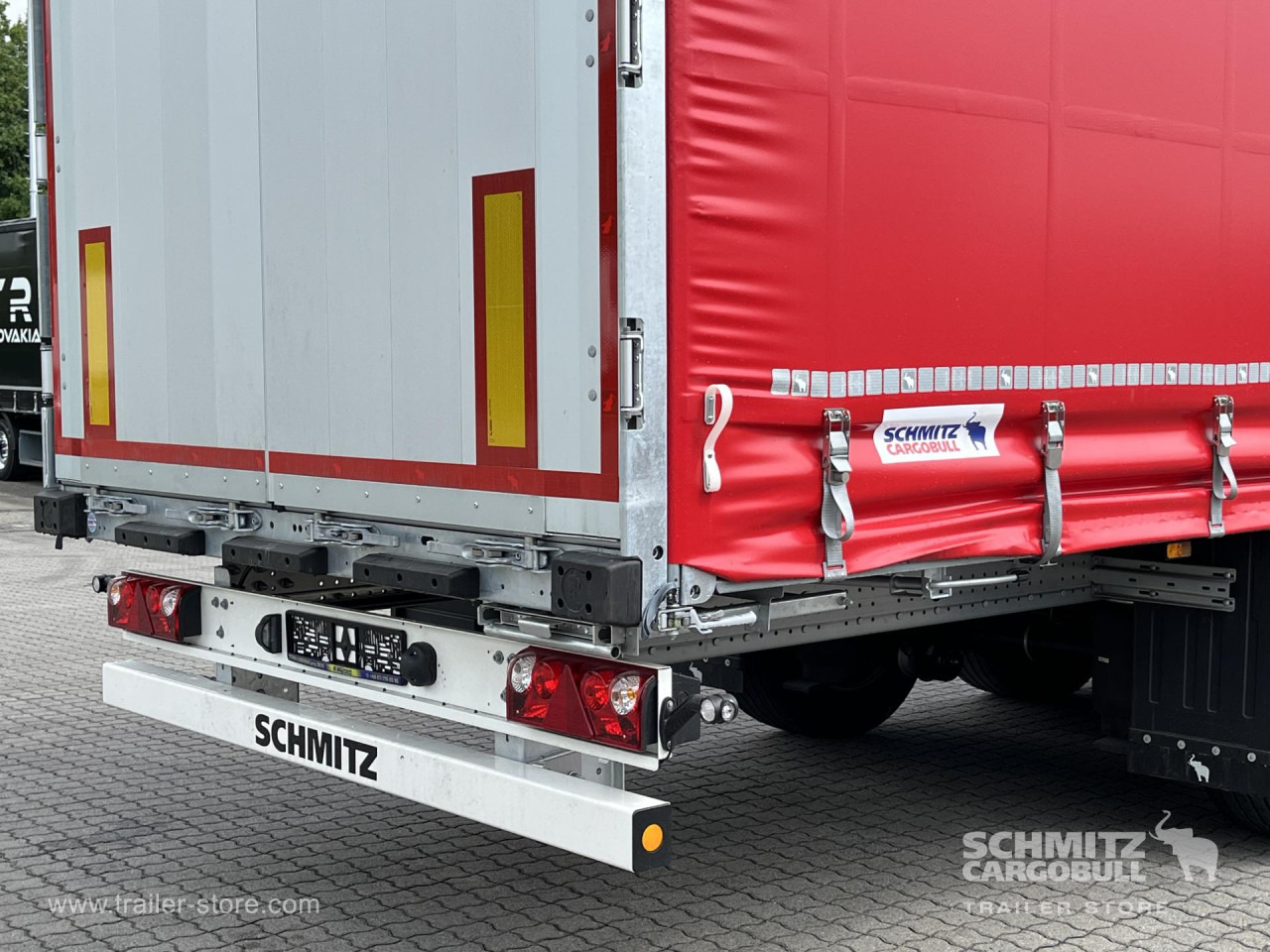 SCHMITZ Auflieger Curtainsider Mega - Semi-reboque de lona: foto 2 SCHMITZ Auflieger Curtainsider Mega - Semi-reboque de lona: foto 2