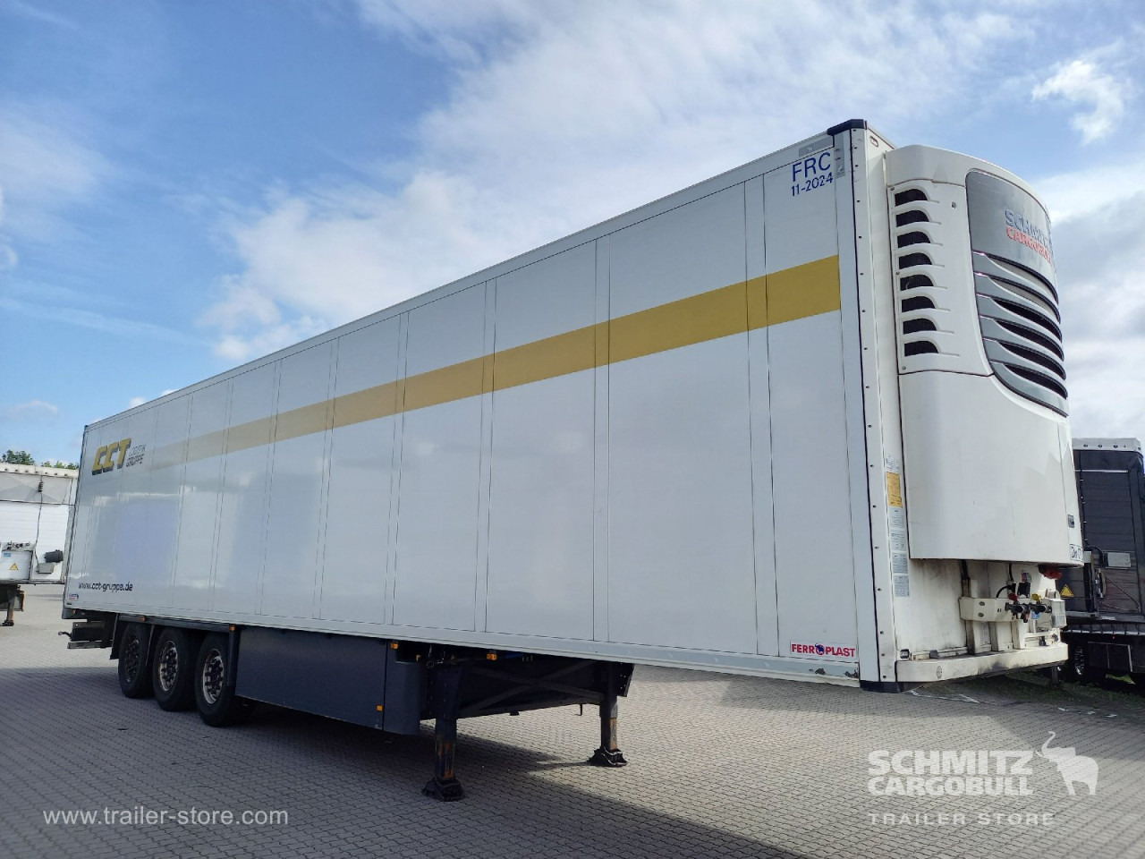 SCHMITZ Auflieger Tiefkühler Standard Double deck - Semireboque isotérmico: foto 1 SCHMITZ Auflieger Tiefkühler Standard Double deck - Semireboque isotérmico: foto 1