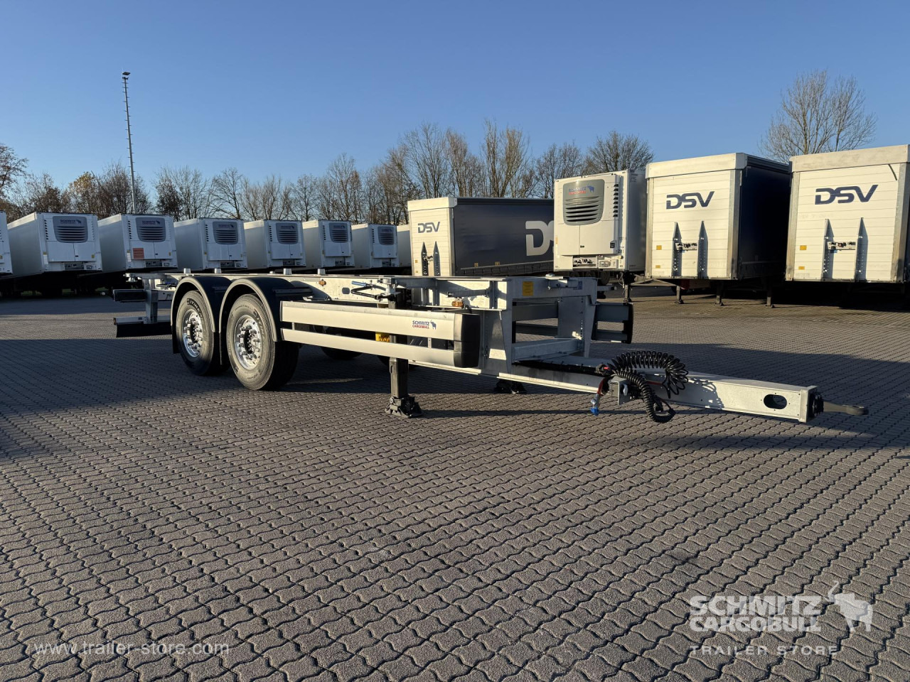 SCHMITZ Zentralachsanhänger Wechselfahrgestell Standard - Reboque transportador de contêineres/ Caixa móvel: foto 5 SCHMITZ Zentralachsanhänger Wechselfahrgestell Standard - Reboque transportador de contêineres/ Caixa móvel: foto 5