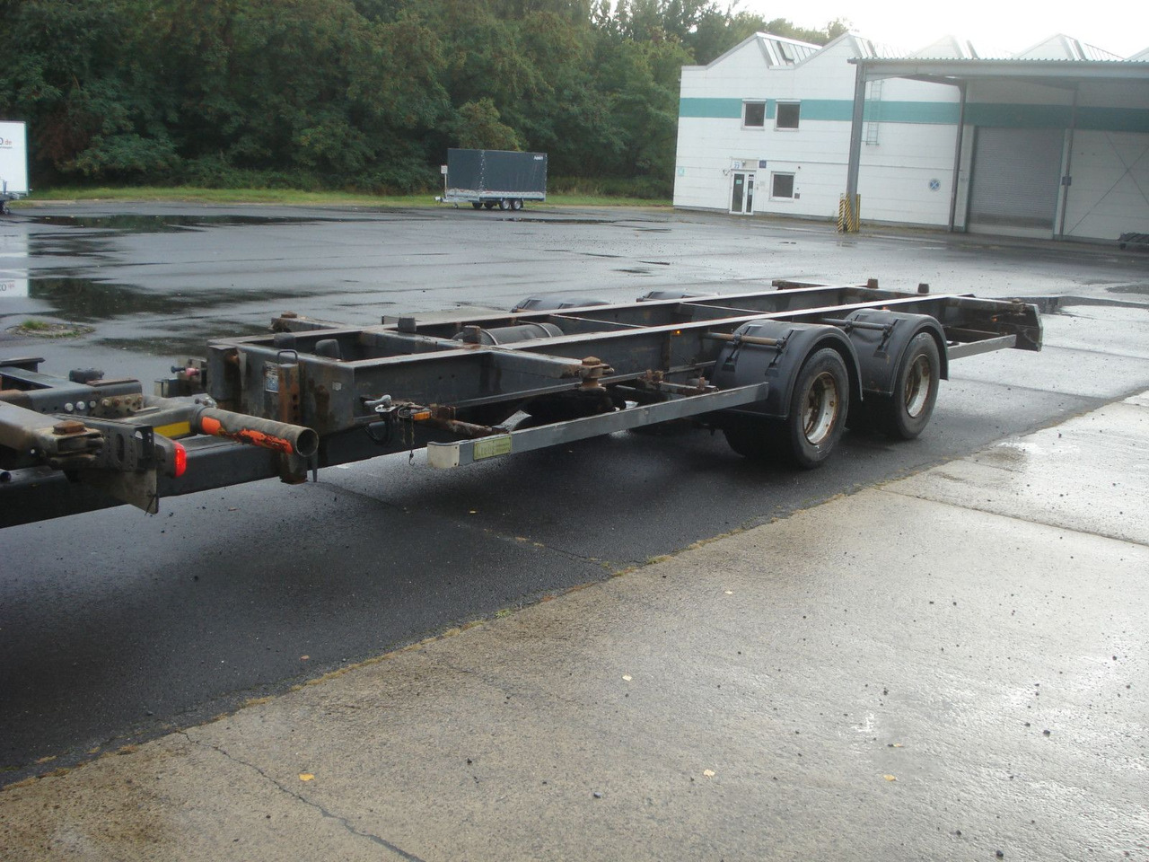 Krebs Jumbo Tandem für 7,82 WBs - Reboque transportador de contêineres/ Caixa móvel: foto 1 Krebs Jumbo Tandem für 7,82 WBs - Reboque transportador de contêineres/ Caixa móvel: foto 1