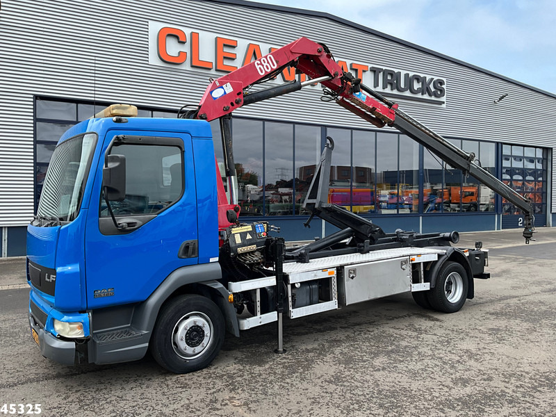 DAF FA 45 LF 180 HMF 7 Tonmeter laadkraan - Caminhão polibenne, Caminhão grua: foto 1 DAF FA 45 LF 180 HMF 7 Tonmeter laadkraan - Caminhão polibenne, Caminhão grua: foto 1