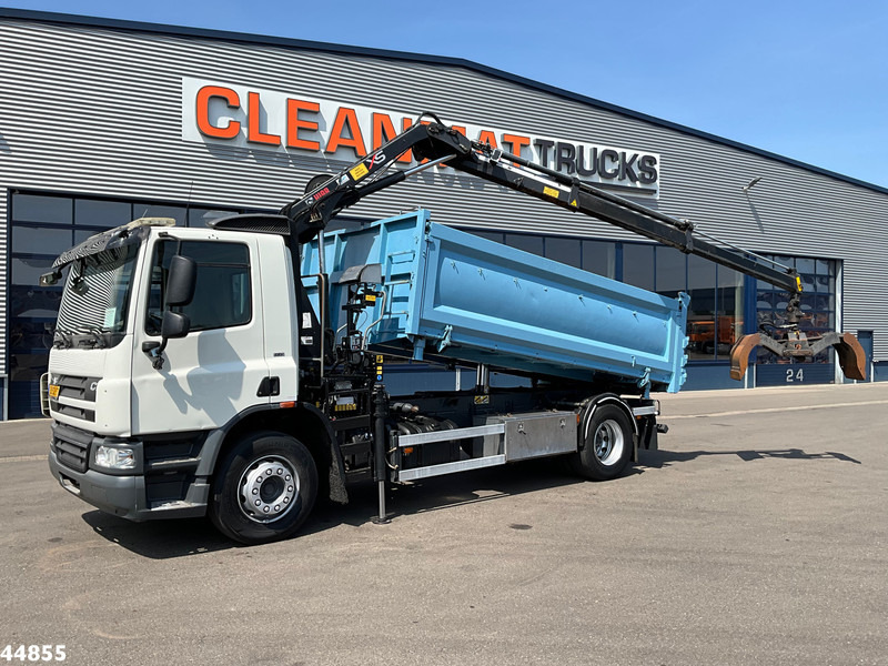DAF FA 65 CF 250 Hiab 8 Tonmeter laadkraan - Caminhão basculante, Caminhão grua: foto 1 DAF FA 65 CF 250 Hiab 8 Tonmeter laadkraan - Caminhão basculante, Caminhão grua: foto 1
