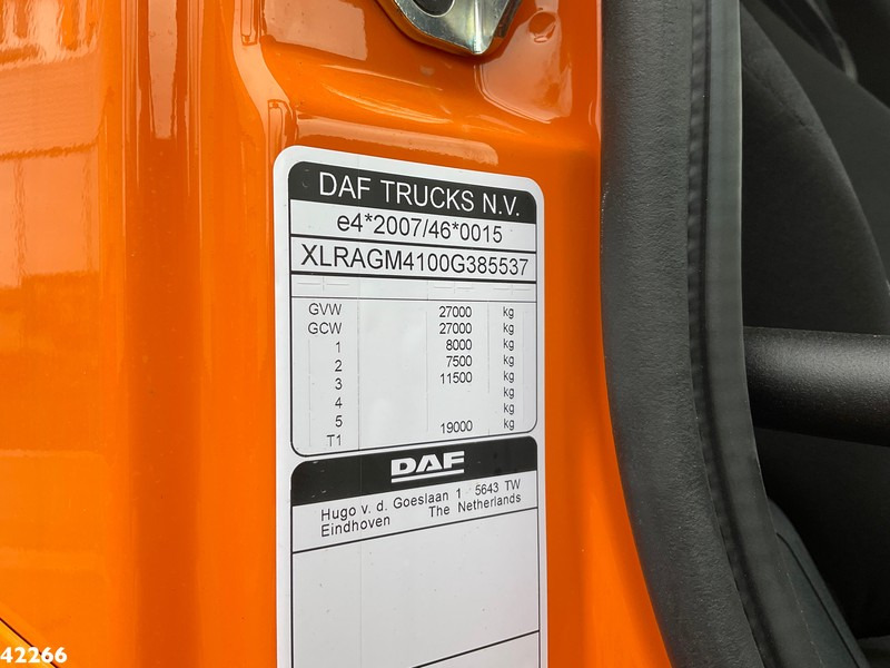 Caminhão de lixo DAF FAG CF 300 Geesink 20m3: foto 11