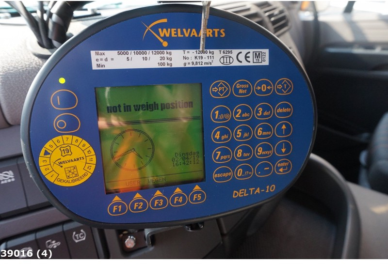 Caminhão de lixo DAF FAG CF 340 Welvaarts weighing system: foto 10 Caminhão de lixo DAF FAG CF 340 Welvaarts weighing system: foto 10