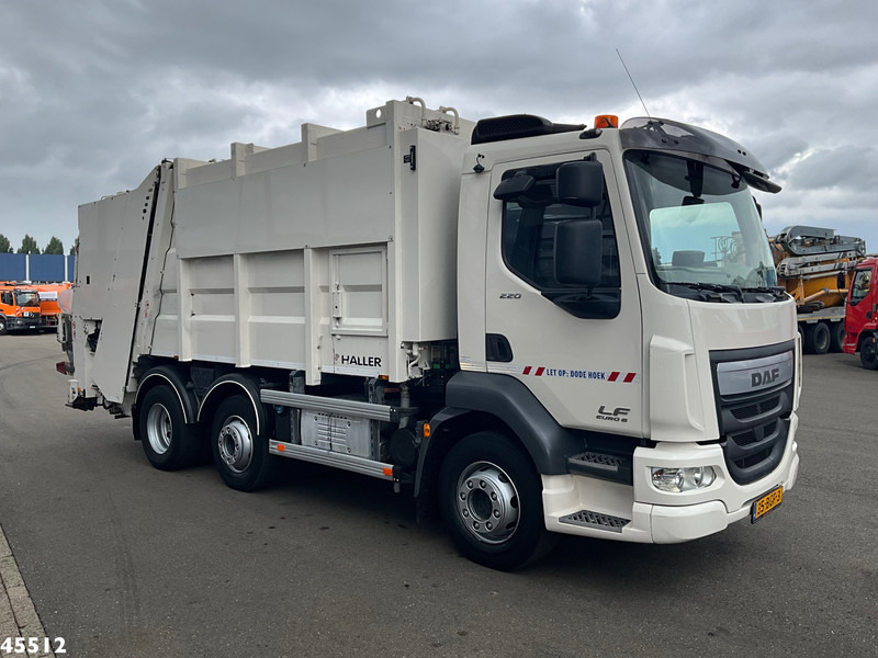 DAF FAG LF 220 Euro 6 Haller 14m³ Just 121.722 km! - Caminhão de lixo: foto 3 DAF FAG LF 220 Euro 6 Haller 14m³ Just 121.722 km! - Caminhão de lixo: foto 3
