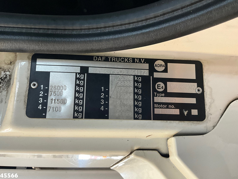 Caminhão de lixo DAF FAN 75 CF 360 Euro 5 Faun 24m³ Manual Gearbox: foto 18