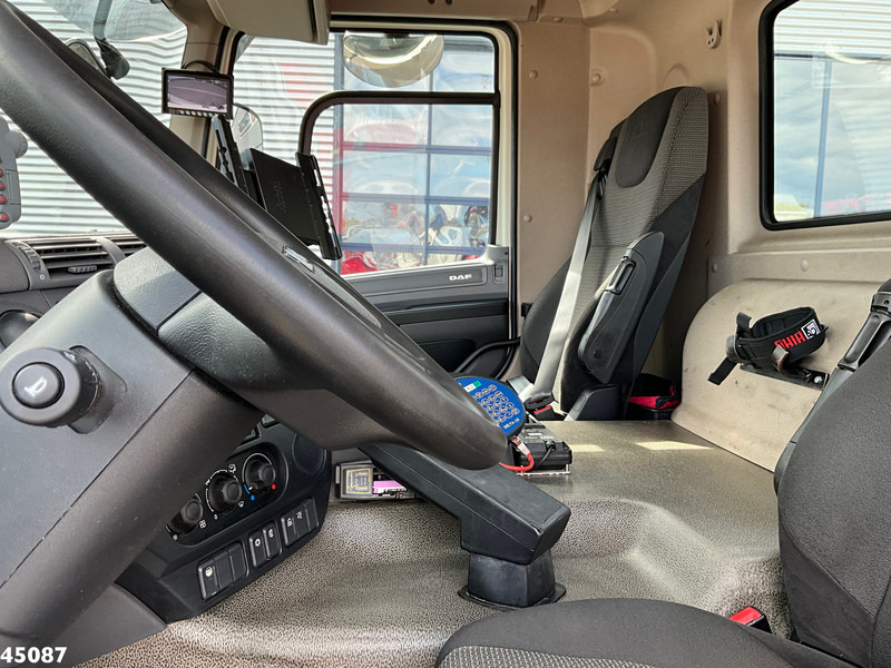 Caminhão de lixo DAF FAN CF 290 Euro 6 Hiab 21 Tonmeter laadkraan Just 166.914 km!: foto 12