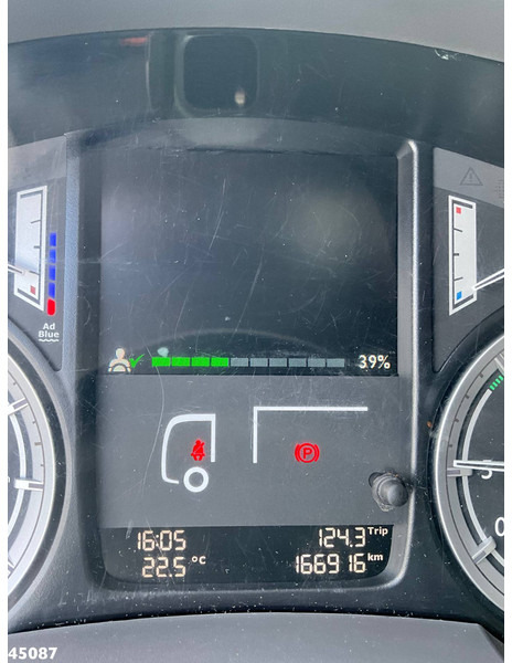 Caminhão de lixo DAF FAN CF 290 Euro 6 Hiab 21 Tonmeter laadkraan Just 166.914 km!: foto 20