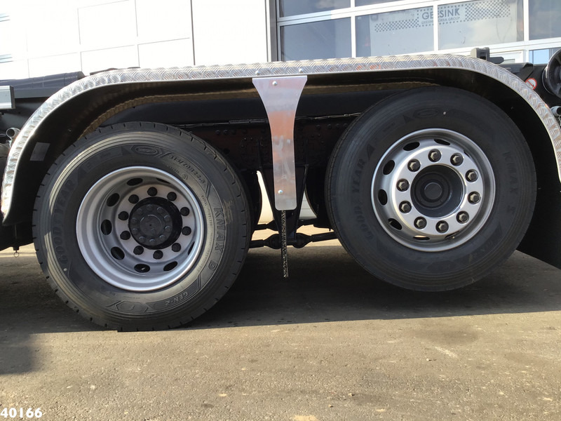 Caminhão polibenne, Caminhão grua DAF FAN CF 430 HMF 23 ton/meter laadkraan + Welvaarts Weighing system: foto 7