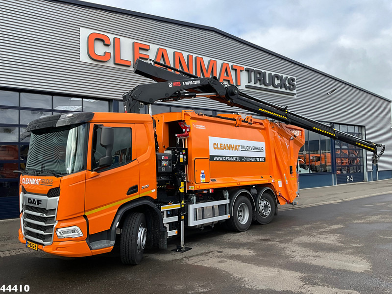 DAF FAN XD 340 Euro 6 Hiab 23 Tonmeter laadkraan - Caminhão de lixo: foto 1 DAF FAN XD 340 Euro 6 Hiab 23 Tonmeter laadkraan - Caminhão de lixo: foto 1