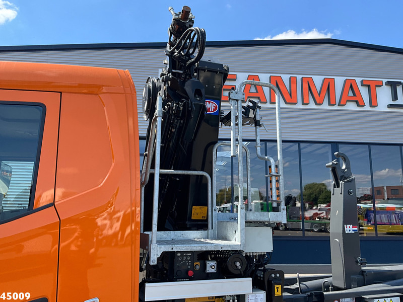 Caminhão polibenne, Caminhão grua DAF FAN XD 450 Euro 6 HMF 23 Tonmeter laadkraan: foto 11