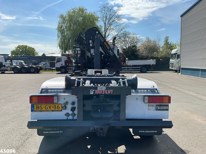 Caminhão polibenne, Caminhão grua DAF FAS 85 CF 340 Manual Hiab 12 Tonmeter laadkraan: foto 6
