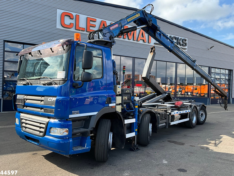 DAF FAX 85 CF 360 8x2 Euro 5 Hiab 16 Tonmeter laadkraan - Caminhão polibenne, Caminhão grua: foto 1 DAF FAX 85 CF 360 8x2 Euro 5 Hiab 16 Tonmeter laadkraan - Caminhão polibenne, Caminhão grua: foto 1