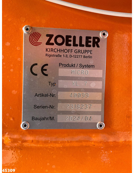 Caminhão de lixo FUSO eCanter 9C18 M-Batt Zoeller 7m³ 100% Elektrisch: foto 13
