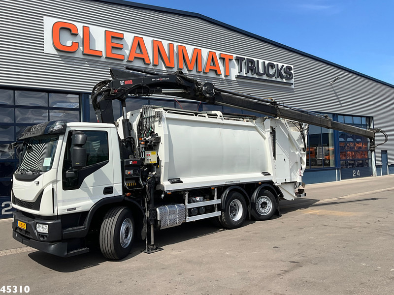 Ginaf C 3128 NF Euro 6 Hiab 21 Tonmeter laadkraan Just 109.083 Km! - Caminhão de lixo: foto 1 Ginaf C 3128 NF Euro 6 Hiab 21 Tonmeter laadkraan Just 109.083 Km! - Caminhão de lixo: foto 1