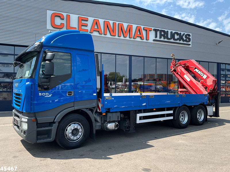 Iveco Stralis 500 6x4 MKG 54 Tonmeter laadkraan - Caminhão grua: foto 4 Iveco Stralis 500 6x4 MKG 54 Tonmeter laadkraan - Caminhão grua: foto 4