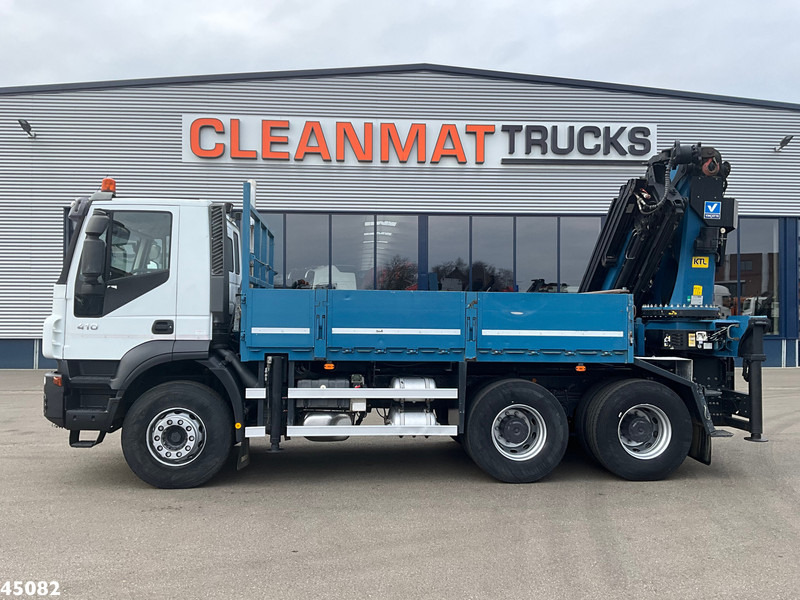 Iveco Trakker AD260T41 Euro 5 6x4 Full Steel Palfinger 36 Tm laadkraan Just 133.291 km! - Caminhão grua: foto 2 Iveco Trakker AD260T41 Euro 5 6x4 Full Steel Palfinger 36 Tm laadkraan Just 133.291 km! - Caminhão grua: foto 2