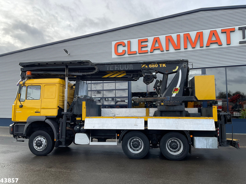 MAN F2000 6x6 Full Steel Manual Palfinger 68 Meter Dachdecker kran Just 54.133 km! - Caminhão grua: foto 4 MAN F2000 6x6 Full Steel Manual Palfinger 68 Meter Dachdecker kran Just 54.133 km! - Caminhão grua: foto 4