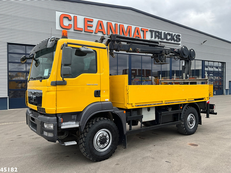 MAN TGM 13.290 4x4 Hiab 9 Tonmeter laadkraan Just 222.472 km! - Caminhão grua: foto 4 MAN TGM 13.290 4x4 Hiab 9 Tonmeter laadkraan Just 222.472 km! - Caminhão grua: foto 4
